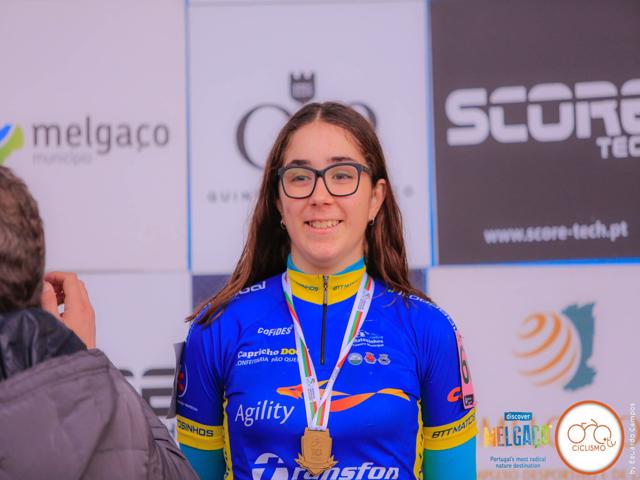 Leonor Moreira de bronze no final da Taça Nacional de Ciclocross