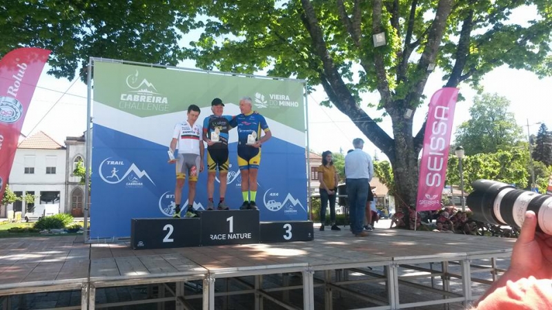 Américo Liberal foi terceiro na Maratona BTT Serra da Cabreira