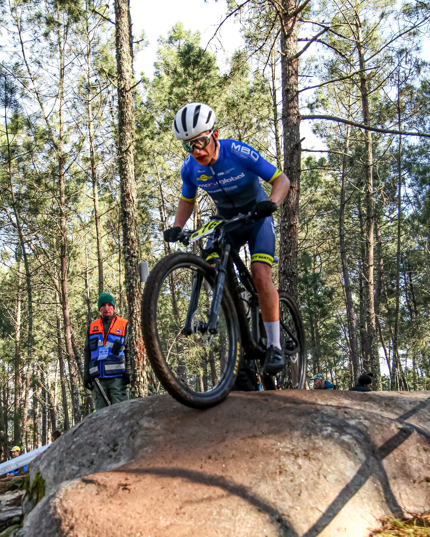 Afonso Silva à porta do pódio no segundo dia de corridas no Continental Series XCO Melgaço.